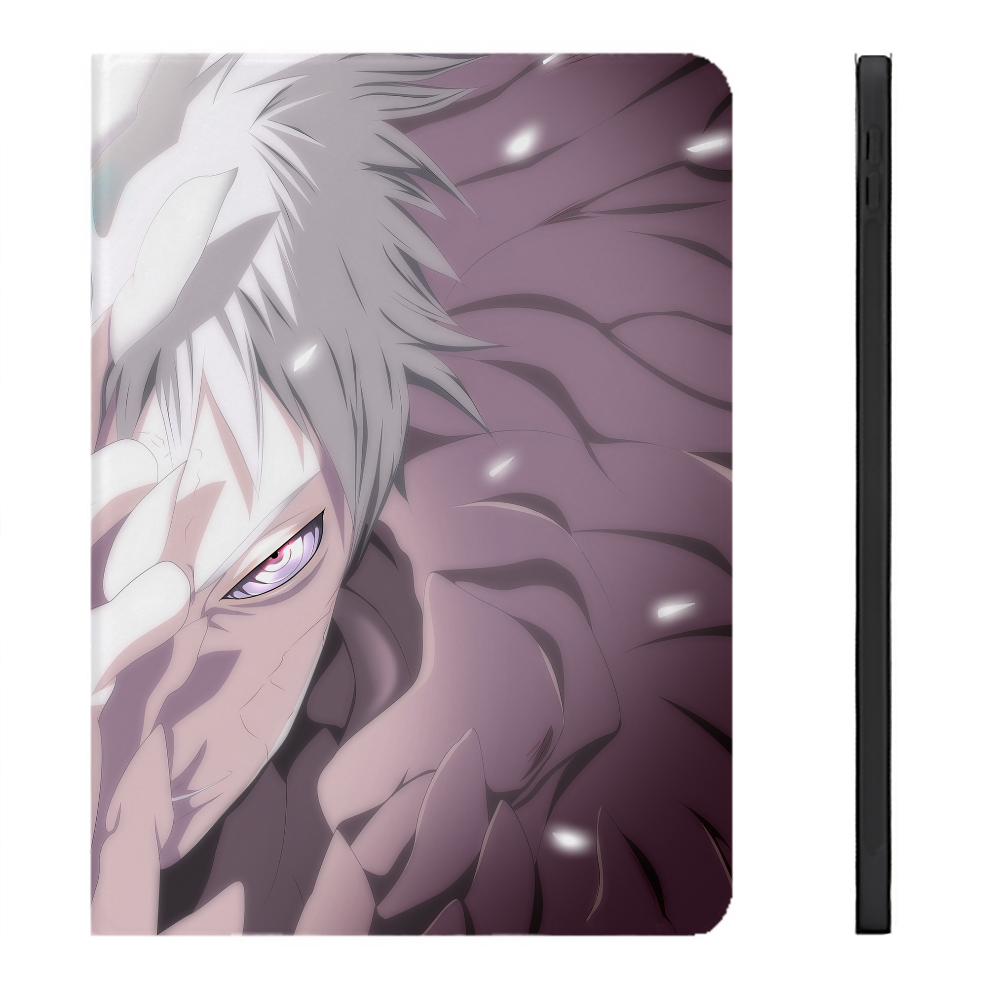 （画像用） NARUTO -ナルト- NARUTO -ナルト- 疾風伝 IPadケース ペンホルダー付き ブックスタイルデザイン